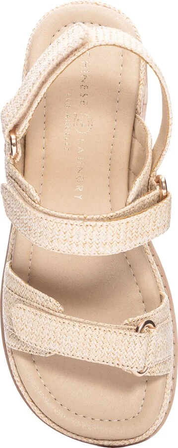 Cyra Raffia Platform Sandal - Image 4