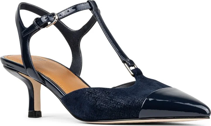 Cyrca T-Strap Slingback Pump