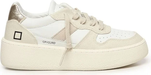 D.A.T.E. Court Platform Lace-Up Sneakers