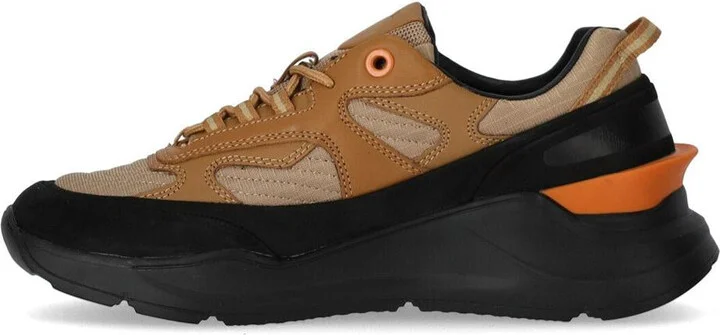 D.A.T.E. Fuga Method Beige Black Sneaker - Image 3