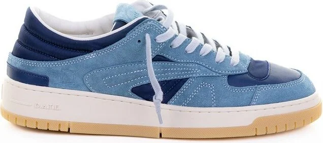 D.A.T.E. Panelled Lace-Up Sneakers