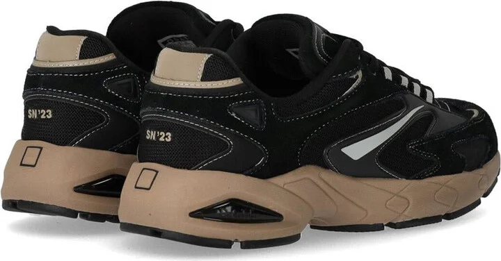 D.A.T.E. Sn23 Collection Black Sneaker - Image 4