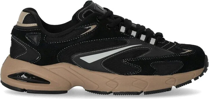 D.A.T.E. Sn23 Collection Black Sneaker