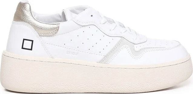 D.A.T.E. Step Platform Lace-Up Sneakers