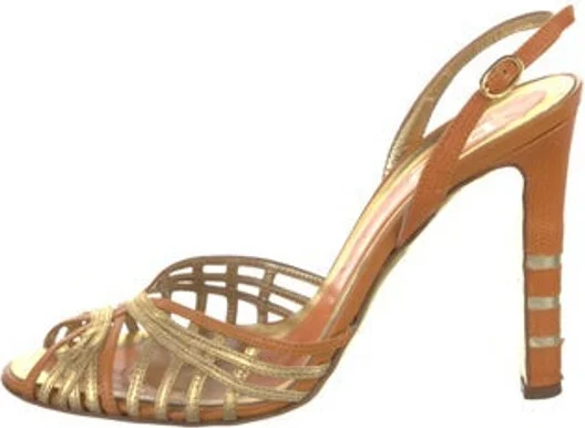 Gold, Metallic, Orange