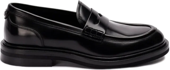D&G leather loafers