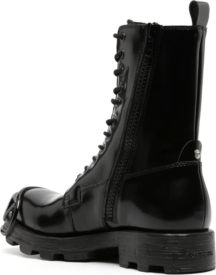 D-Hammer D lace-up leather boots - Image 3