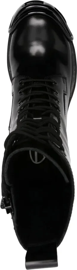 D-Hammer D lace-up leather boots - Image 4