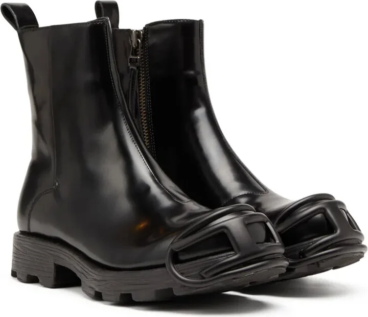D-Hammer Zip D denim ankle boots - Image 2