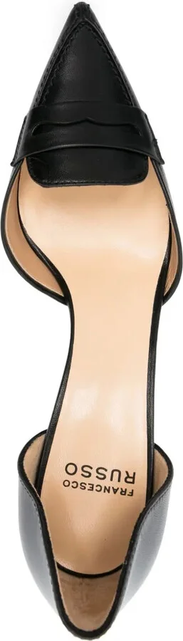 D’orsay 55mm penny leather pumps - Image 4
