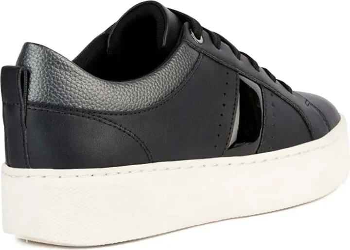 D Skyely A leather-panelled sneakers - Image 3