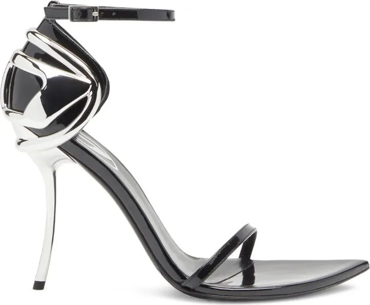 D-Ten&Half sculptured heeled sandals
