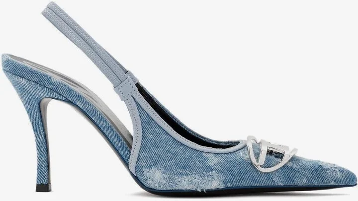 D-Venus 100 Slingback Pumps