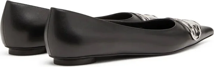 D-venus leather ballerina shoes - Image 3