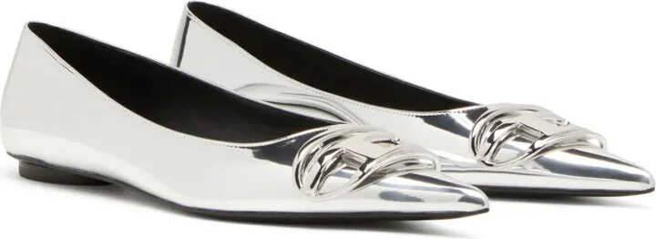D-venus leather ballerina shoes - Image 2