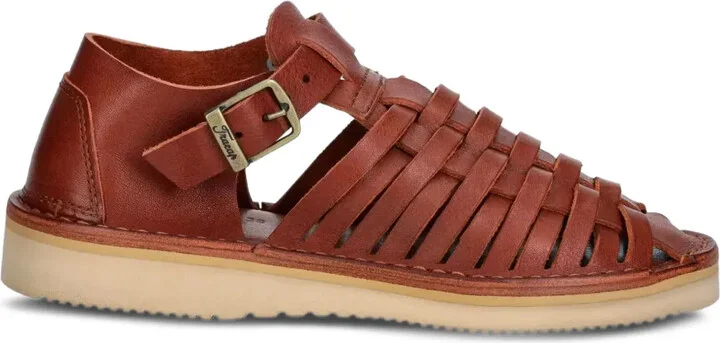 D025 woven strap sandals