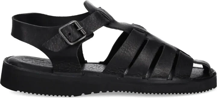 D038 strappy leather sandals