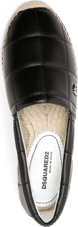 D2 Statement leather espadrilles - Image 4