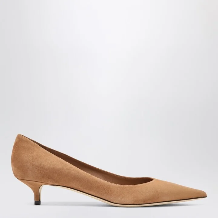 DÃ©colletÃ© Amelia in suede color Toffee