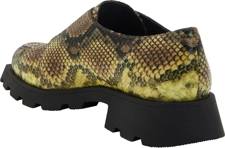 Daarling Snakeskin Embossed Buckle Loafer - Image 2