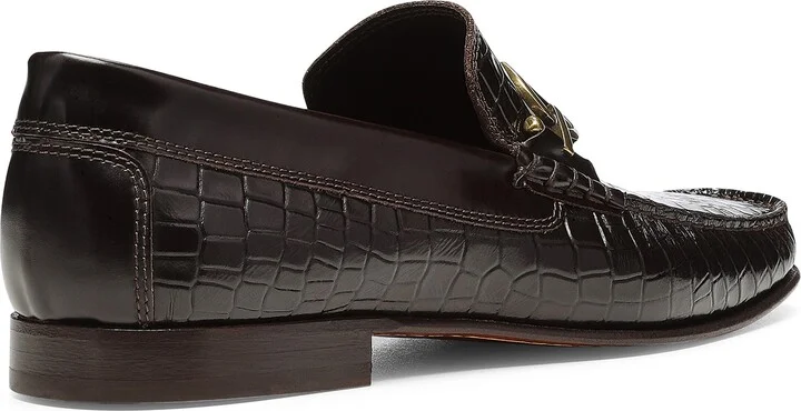 Dacio Croc Embossed Bit Loafer - Image 2