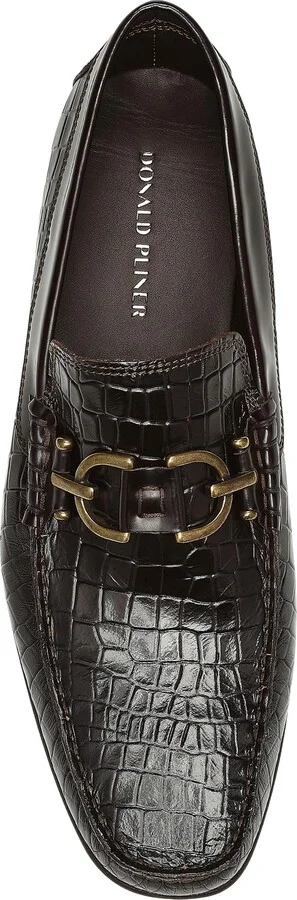 Dacio Croc Embossed Bit Loafer - Image 4