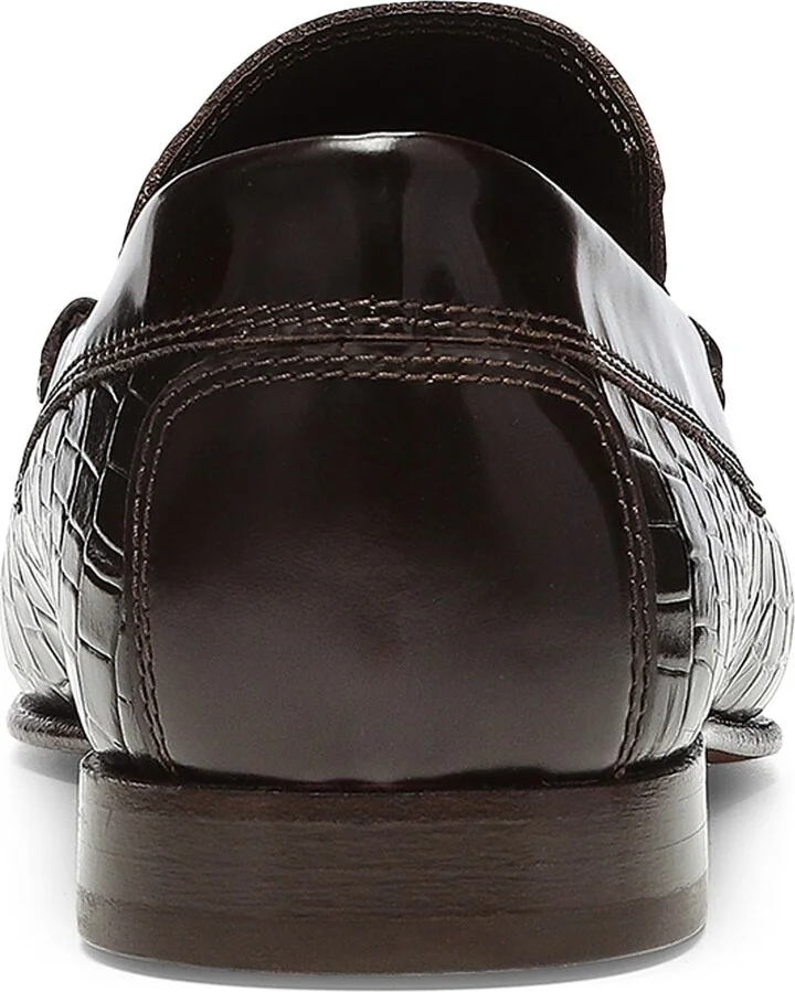 Dacio Croc Embossed Bit Loafer - Image 6