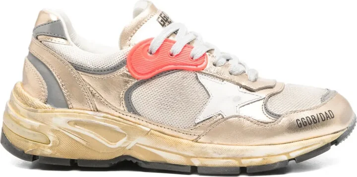 Dad-Star metallic sneakers