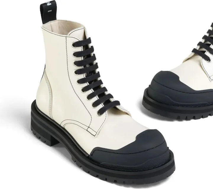 Dada Army leather combat boots - Image 4