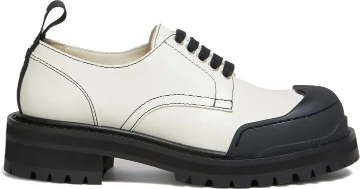 Dada Army leather derby shoes