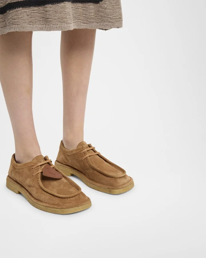 Daddy Derby Suede Wallabee Booties - Image 3