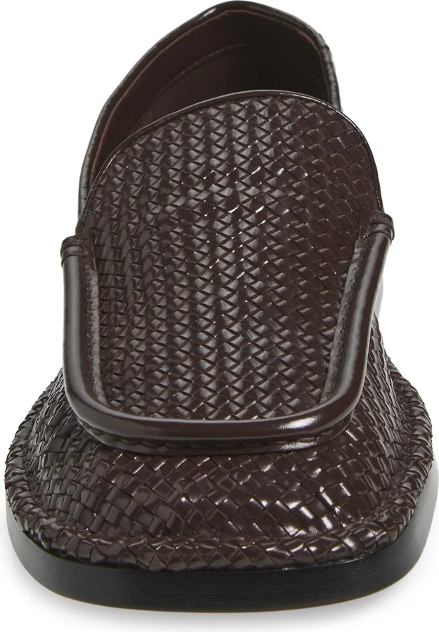 Daddy Intrecciato Leather Loafer - Image 4