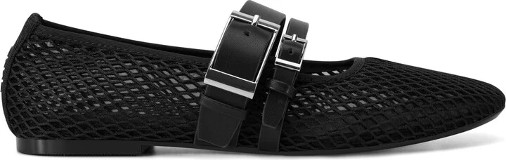 Dade Buckle Strap Mesh Ballet Flat - Image 2
