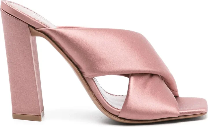 Dafne 110mm satin sandals