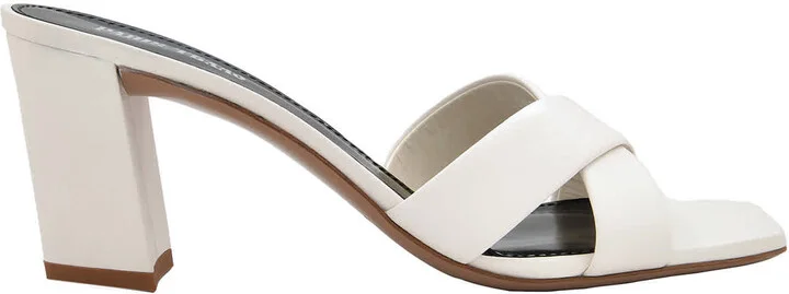 Dafne 70 Leather Mules