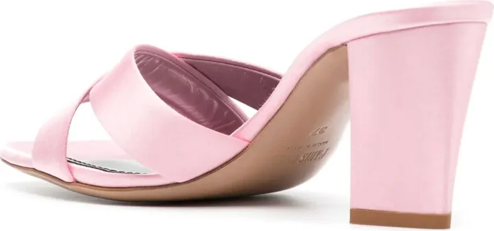 Dafne 80mm satin sandals - Image 3