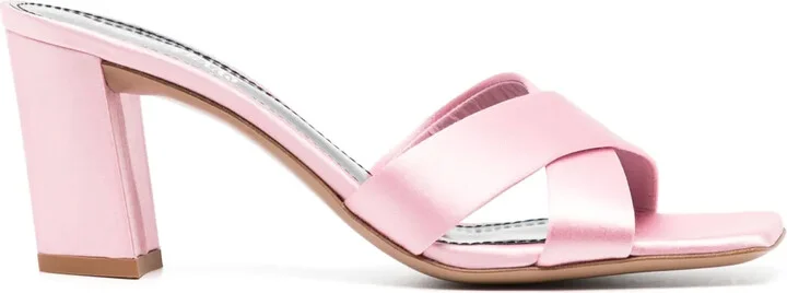 Dafne 80mm satin sandals
