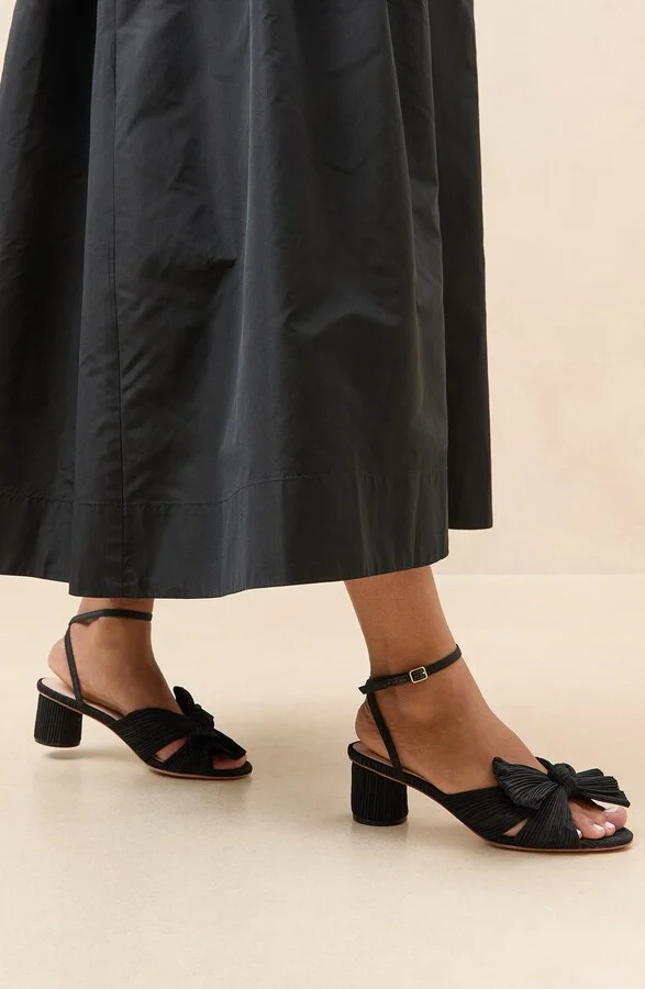 Dahlia Ankle Strap Knotted Sandal - Image 2