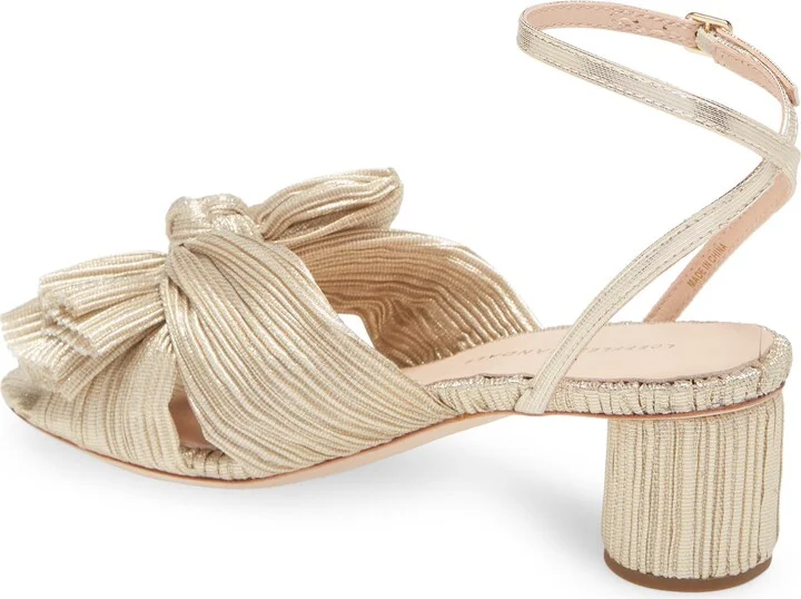 Dahlia Ankle Strap Knotted Sandal - Image 9