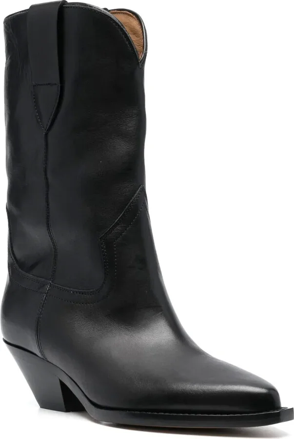 Dahope 50mm leather cowboy boots - Image 2