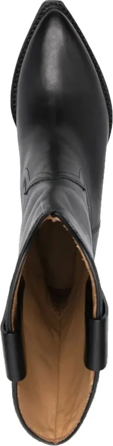 Dahope 50mm leather cowboy boots - Image 4