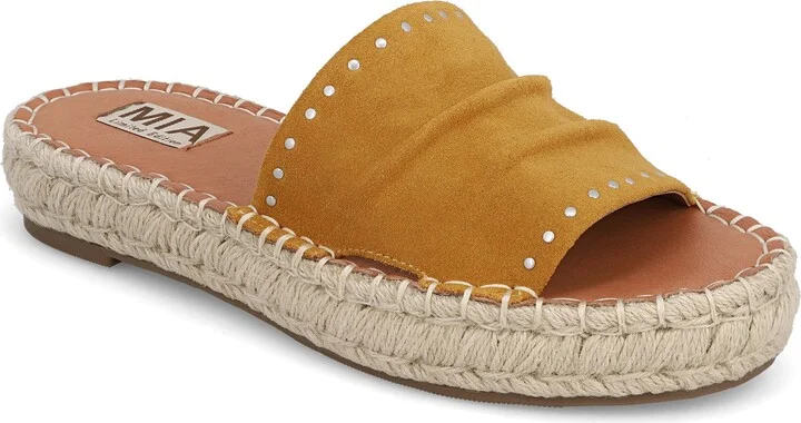 Dahya Espadrille Platform Slide Sandal