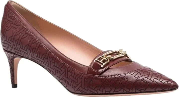 Daika 6239464 Ladies Heritage Red Leather Pumps