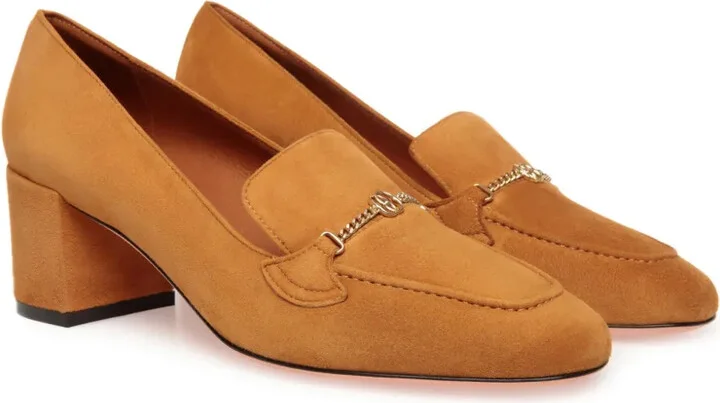 Daily Emblem 50mm suede pumps - Image 2