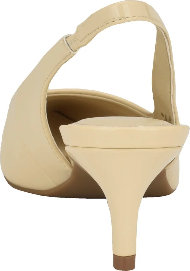 Dainty Kitten Heel Pointed Toe Slingback Pump - Image 2