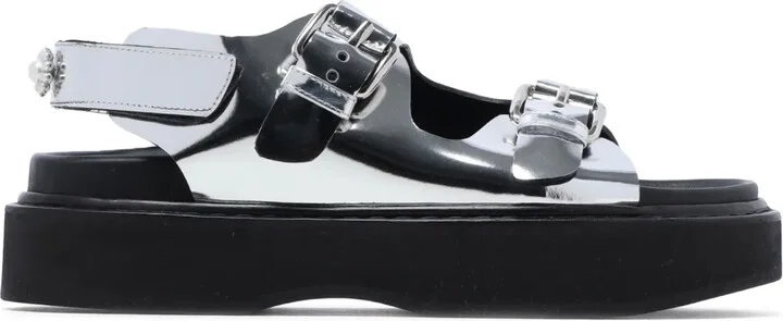 Daisy 40mm metallic sandals