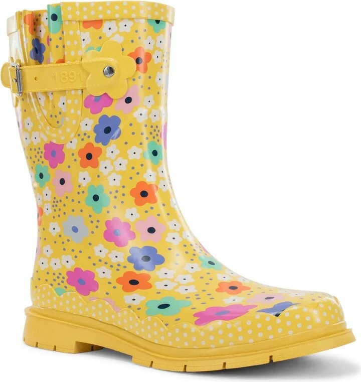 Daisy Delight Mid Rain Boot - Image 3