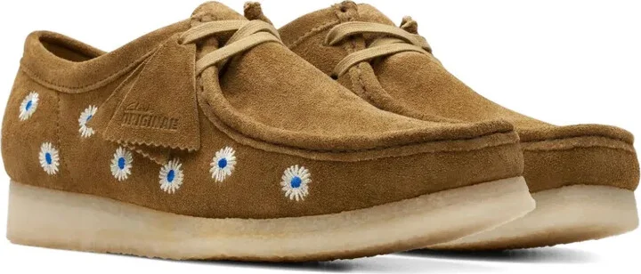 Daisy-Embroidered Derby Shoes - Image 2