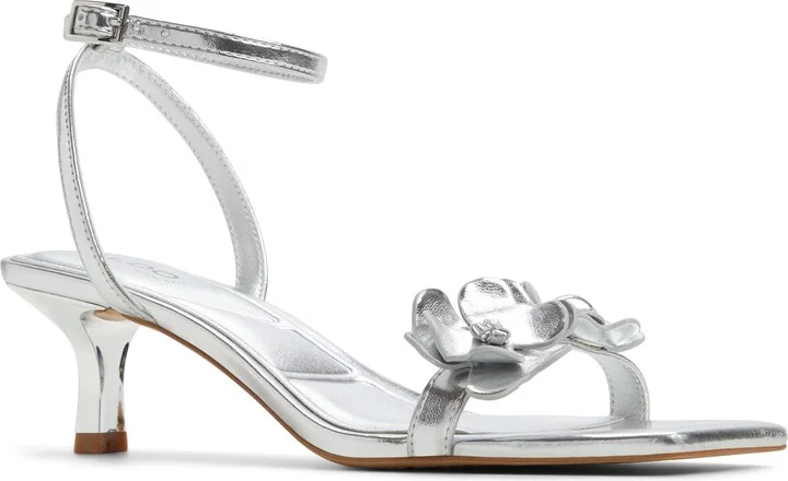 Daisyrose Ankle Strap Kitten Heel Sandal
