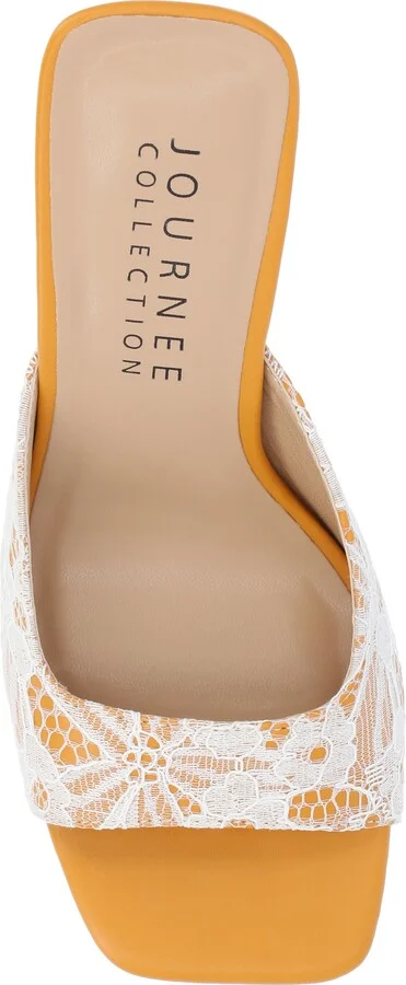 Daivia Lace Block Heel Sandal - Image 4